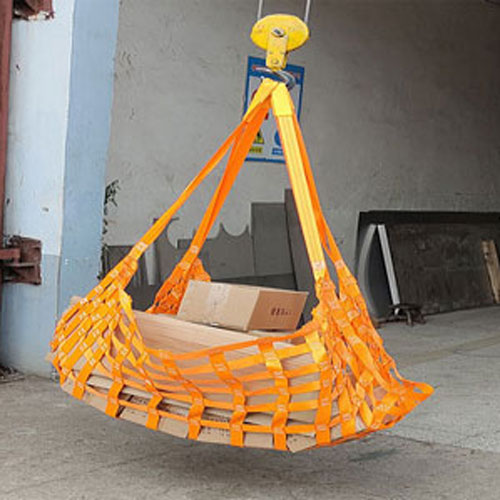 扁带吊网|扁平吊货网