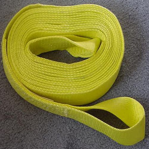 1 Ton Flat lifting sling strap white webbing sling