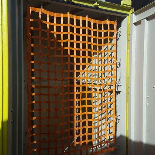 webbing container securing net