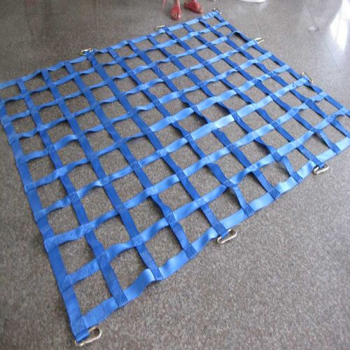 Flat Polyester Webbing Container Cargo Lifting Net
