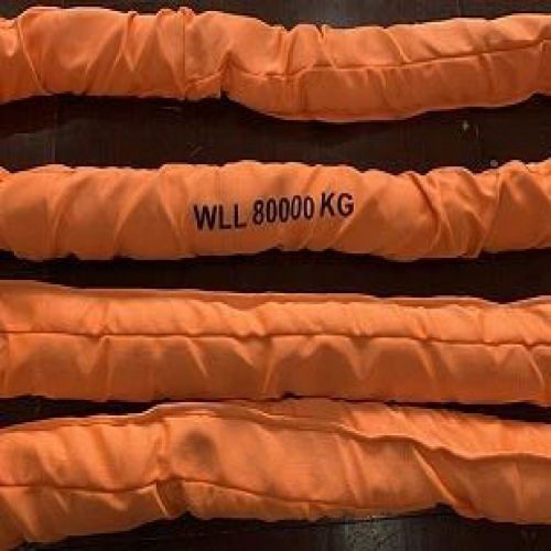 WLL 80Tonne Polyester Round Slings